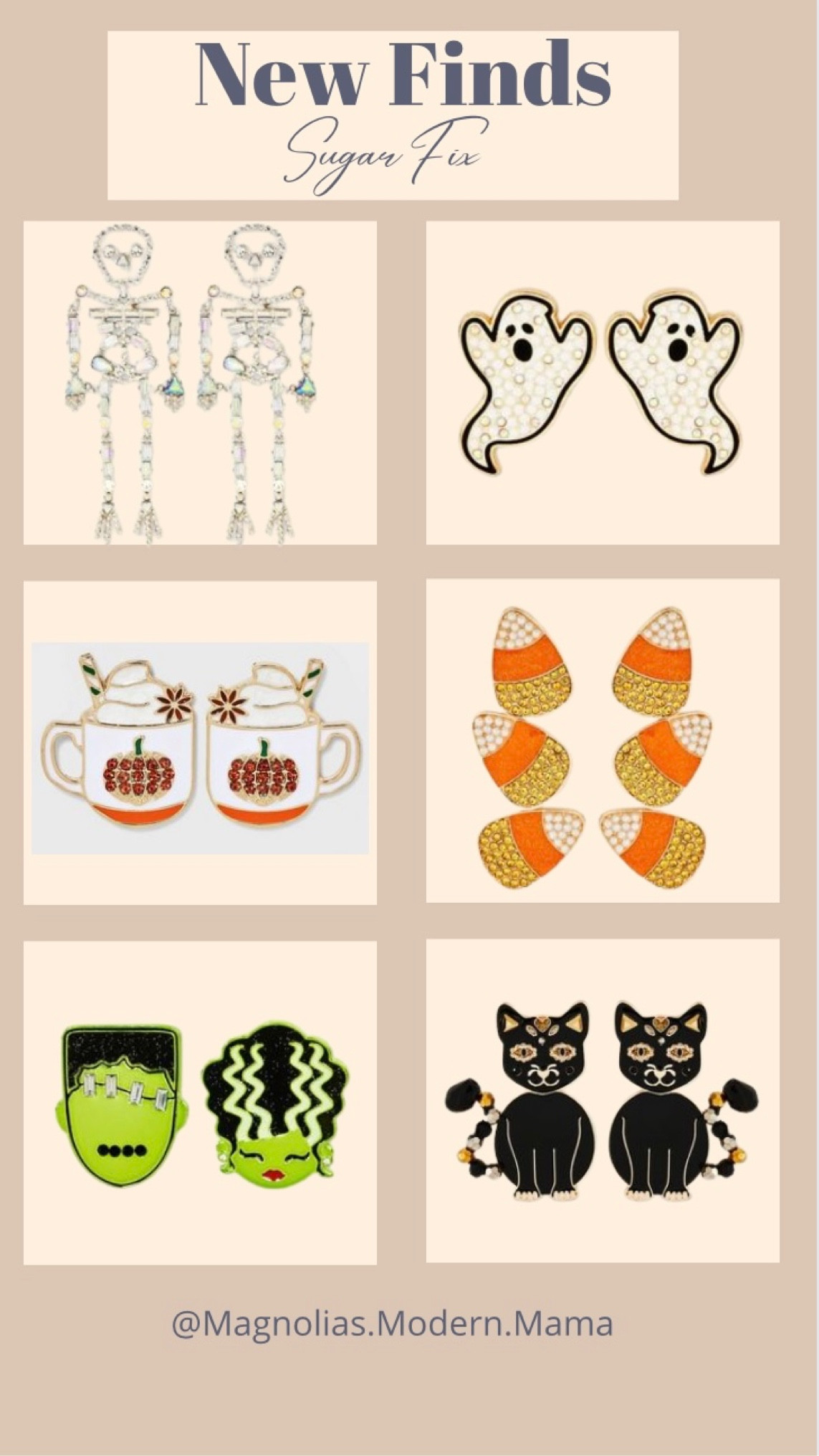 The absolute cutest new earrings from SugarFix 

#LTKstyletip #LTKSeasonal #LTKunder50