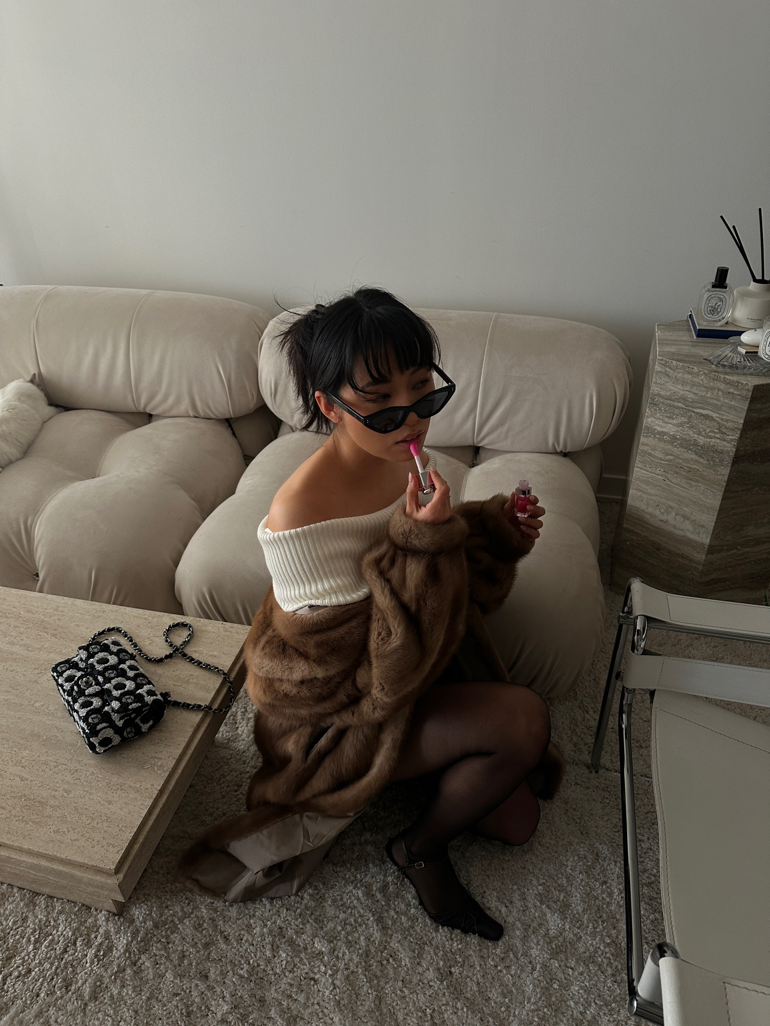 New fav sweater 💖 it’s 95% cotton and 5% cashmere! Great for people who find wool too itchy 