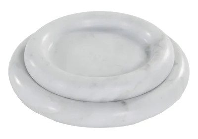 MILAN DISH | Bianco Carrara | Alice Lane Home Collection