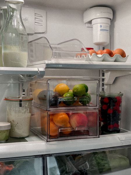 Realistic and practical fridge storage 🍓🥑🍋

#LTKhome