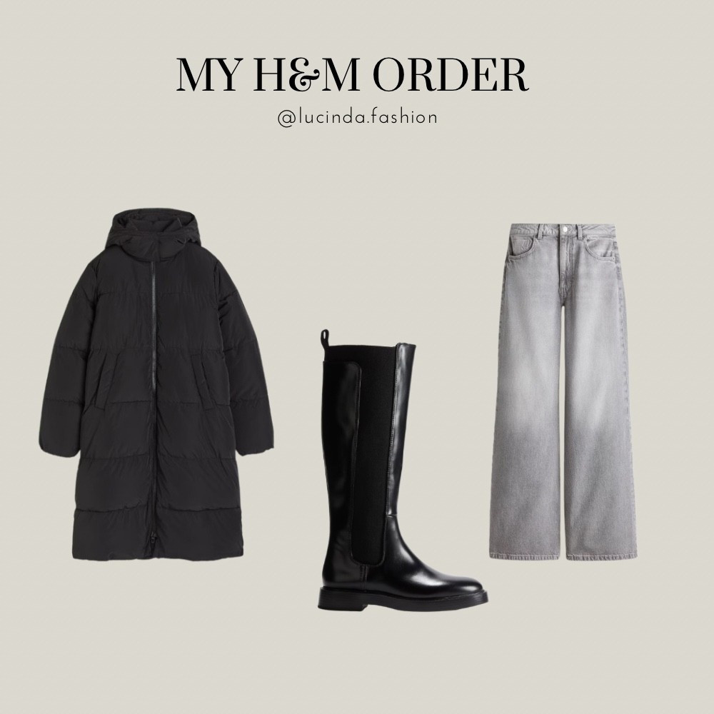 My H&M Order ❤️

I ordered just a few pieces this time as I thought this puffer coat was such a good price and I am obsessed with these knee high boots and grey jeans for the winter ❄️❄️❄️



#LTKeurope #LTKuk #LTKwinter