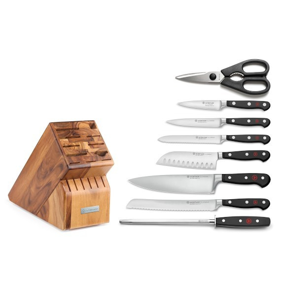 Wüsthof Classic 9-Piece Knife Block Set | Williams-Sonoma