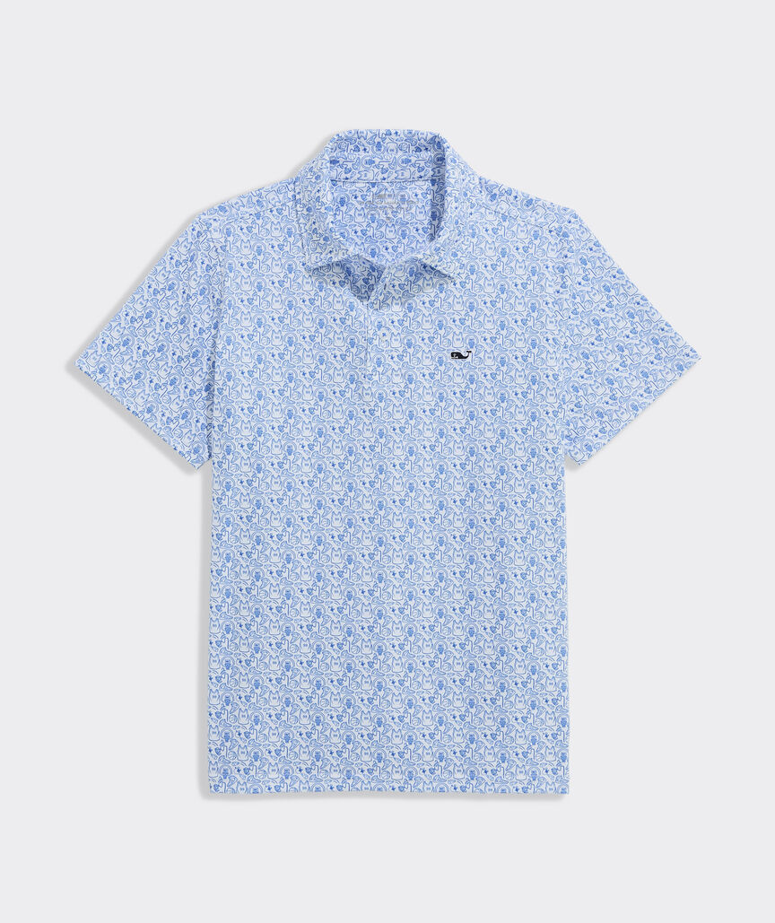 Boys' Performance Printed Sankaty Polo | vineyard vines
