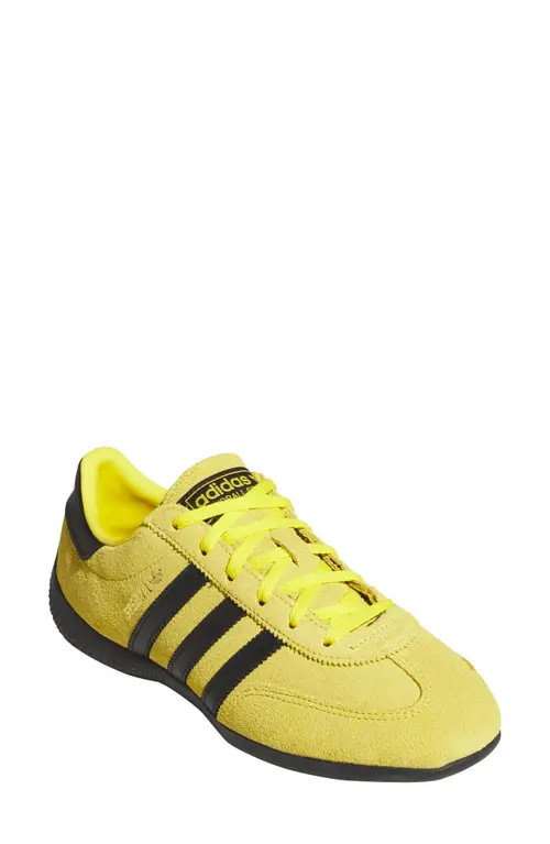 adidas Gazelle Indoor Sneaker in Yellow/Core Black/gold Met. at Nordstrom, Size 8 | Nordstrom
