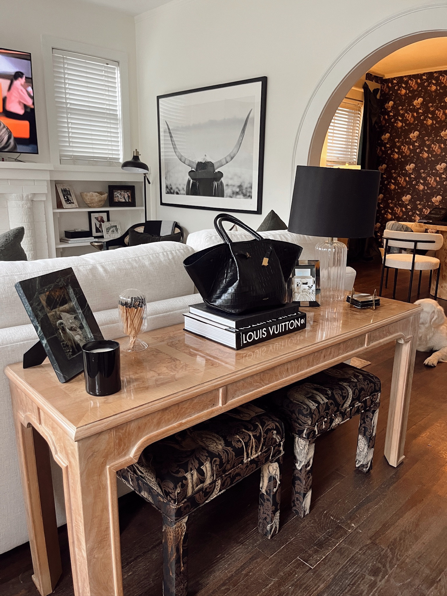 【様々な装いを引き立てる洗練された印象♪】LV スニーカリーナ フロントファスナー アソートパターン ワンピース le reve