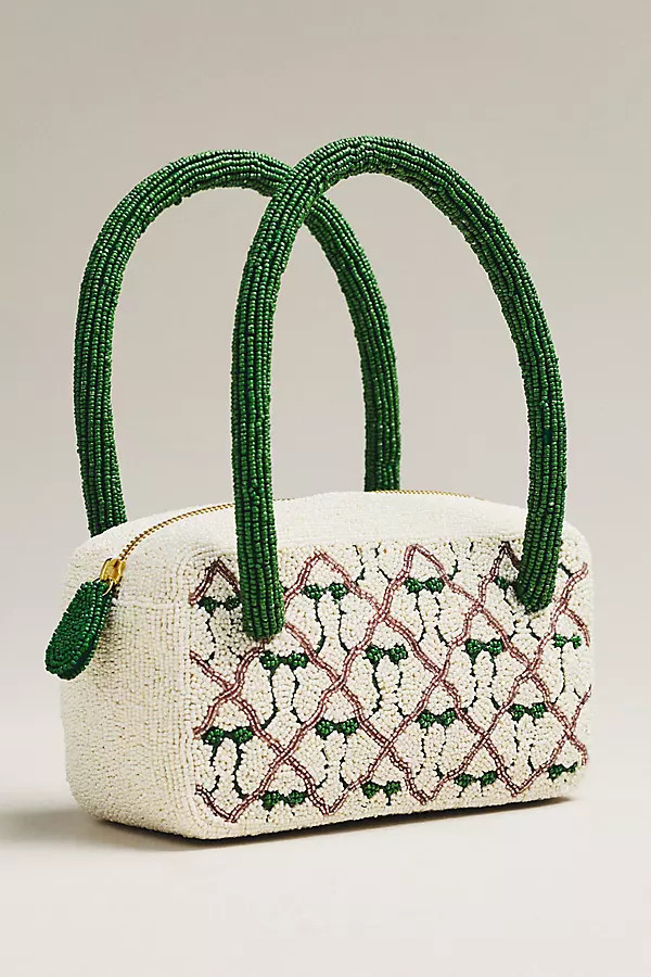 Beaded Box-Shaped Bag | Anthropologie (US)