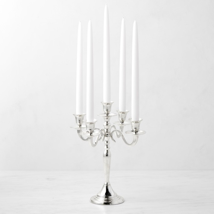 Heirloom Silver Candelabra | Williams-Sonoma
