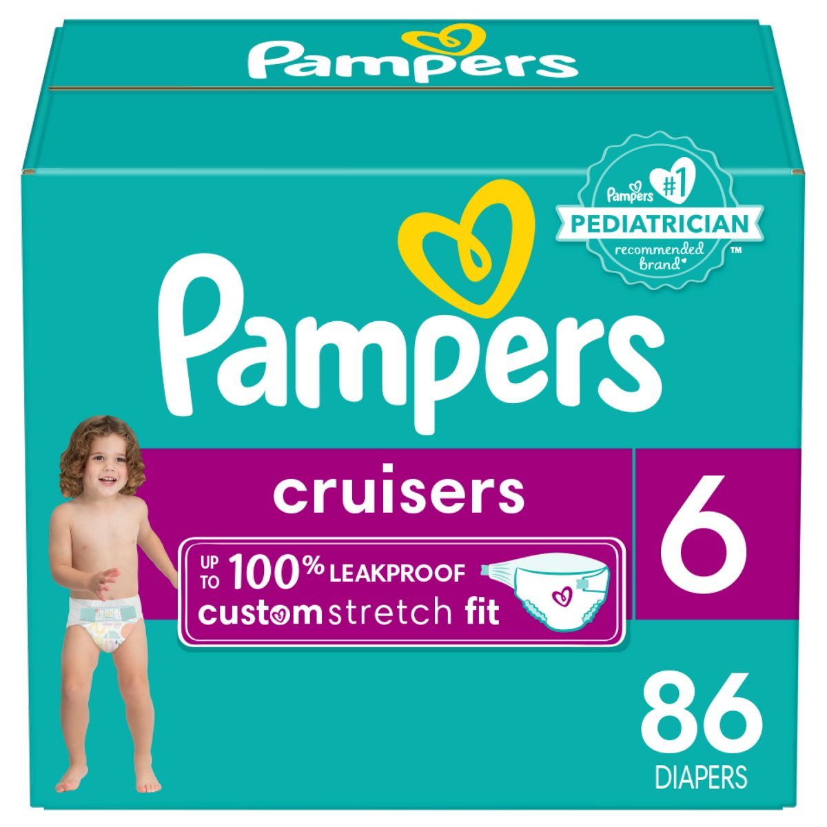 Pampers Cruisers Diapers - (Select Size and Count) | Target