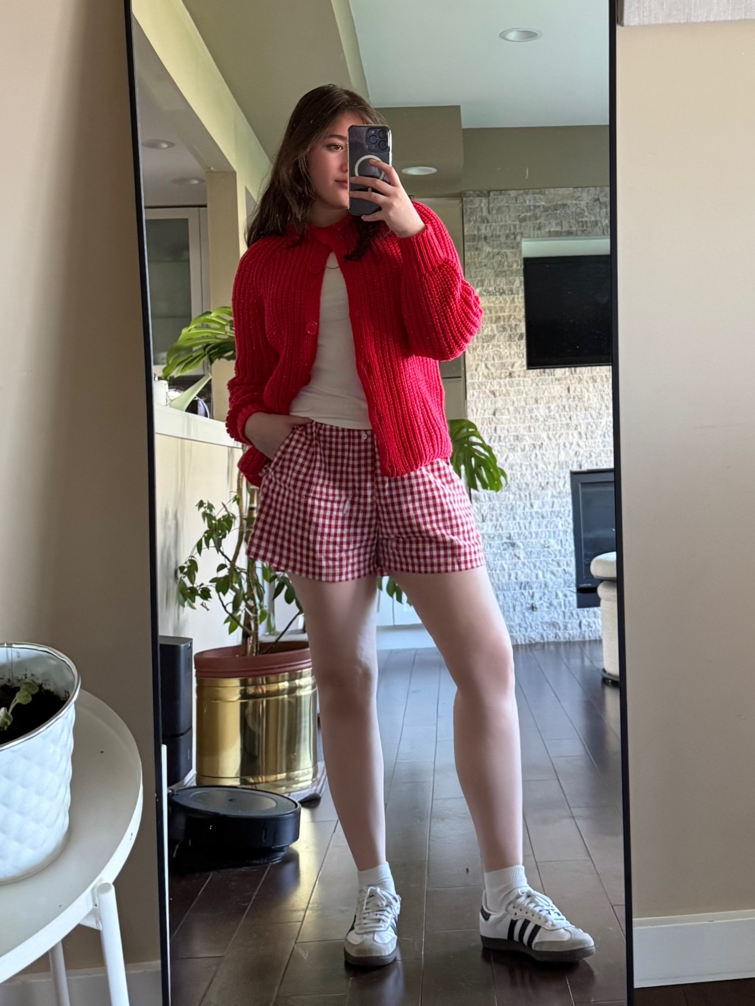 Gingham red shorts outfit | Spring outfit ideas

#LTKstyletip #LTKspring #LTKcanada