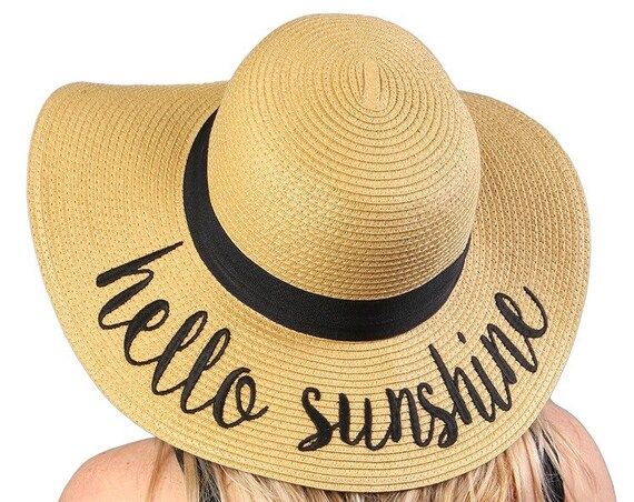 Hello Sunshine sun hat | Etsy (US)