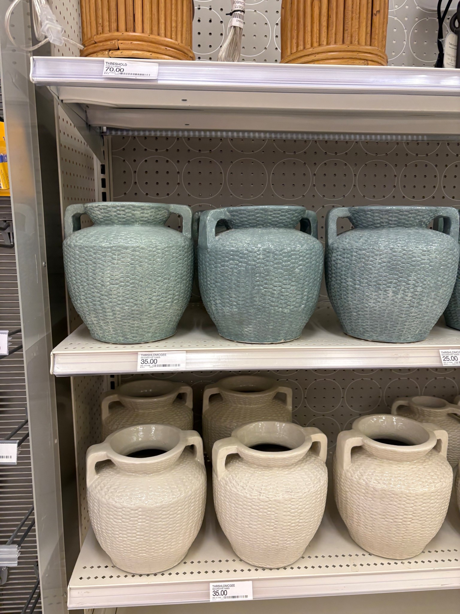 Gorgeous woven ceramic vases under $40 each at Target!

#LTKdayinmylife #LTKSeasonal #LTKHome