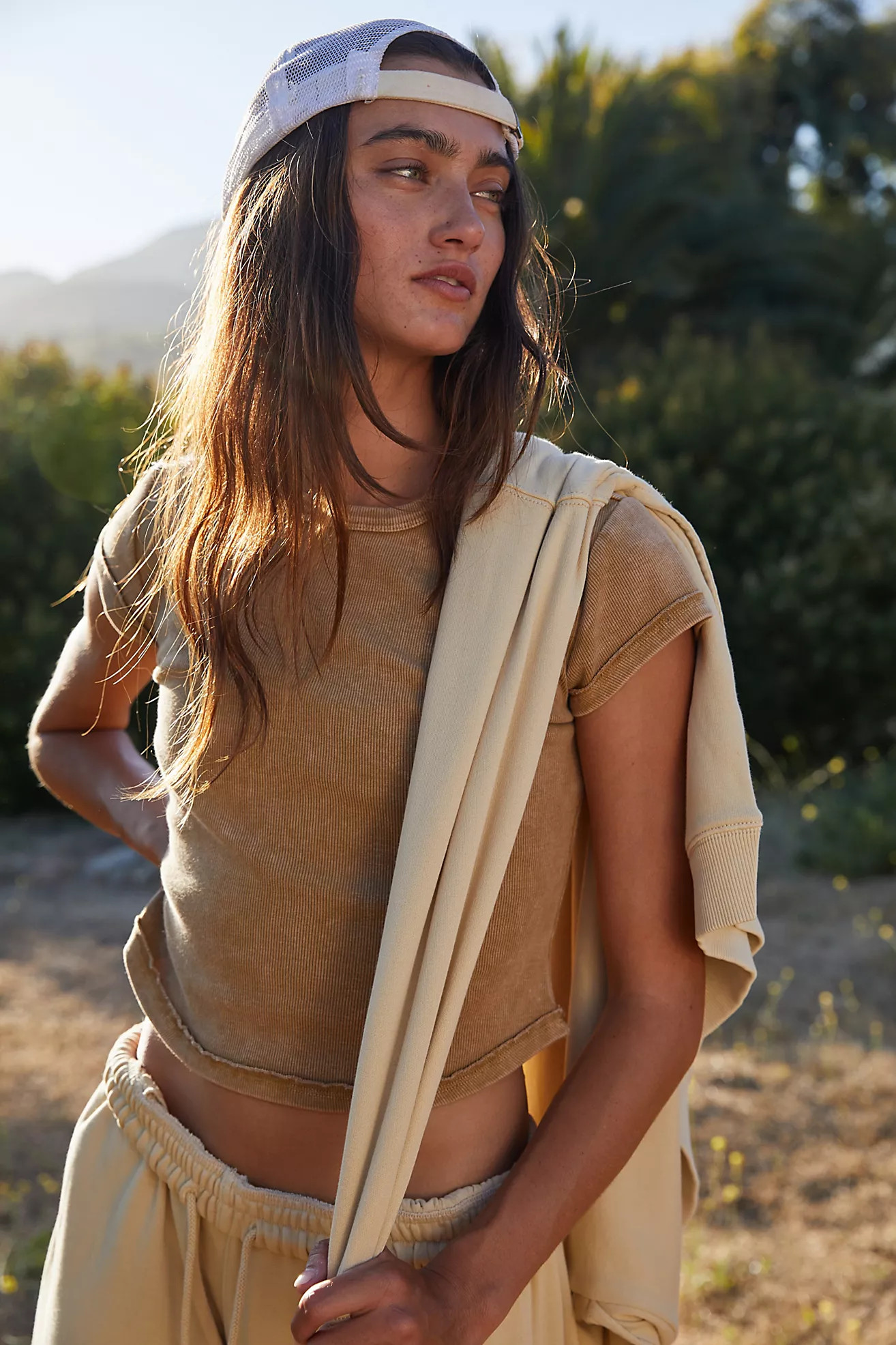 Ribbed Baby Tee | Free People (Global - UK&FR Excluded)