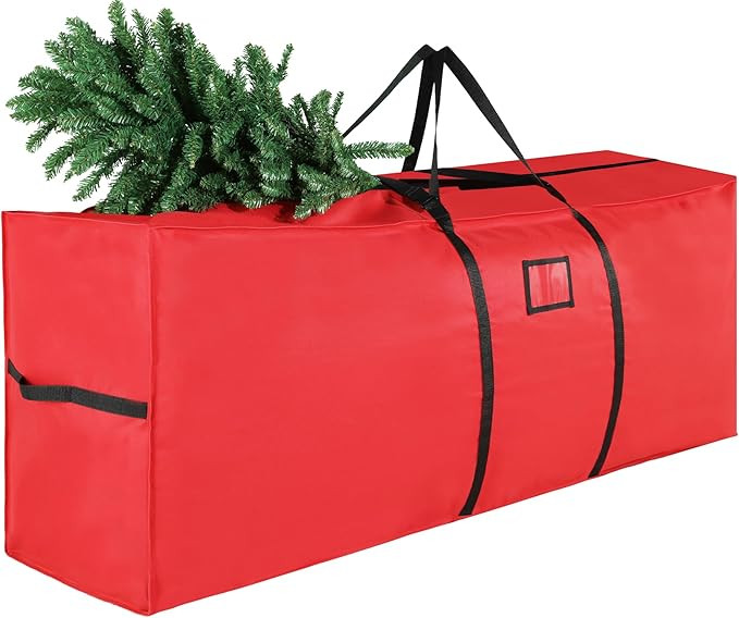 StorageWorks Christmas Tree Bag, Artificial Christmas Tree Bags Storage 9 ft, Heavy Duty 600D Oxf... | Amazon (US)