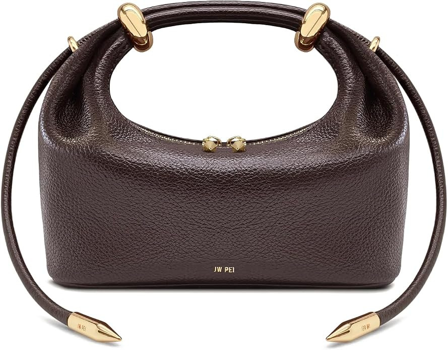 JW PEI Women's Ellie Metal Ring Embellished Top Handle Bag | Amazon (US)