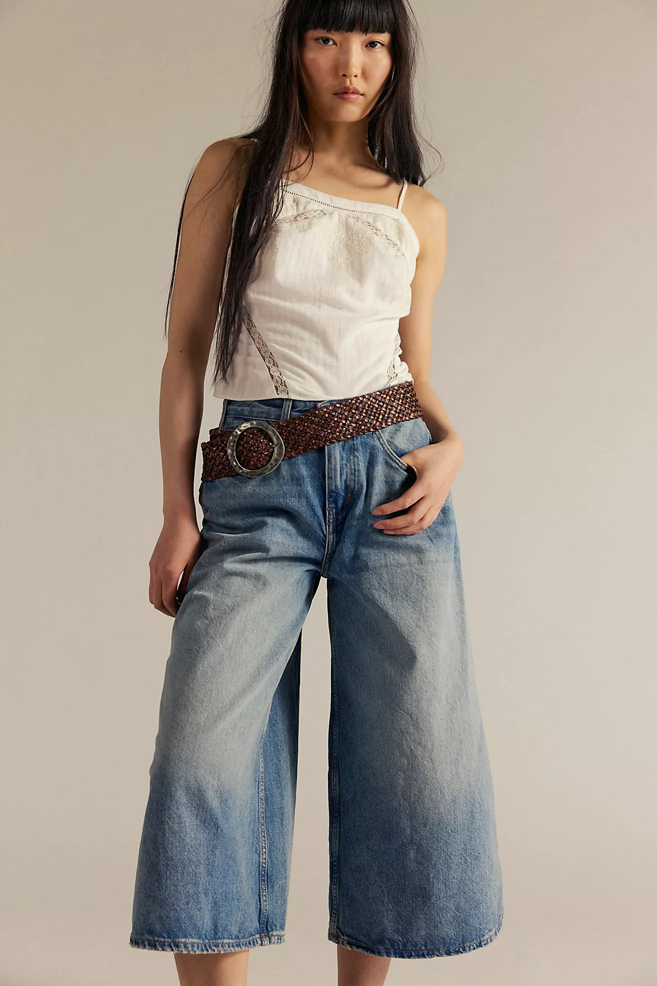 We The Free High Top Wide Crop Jeans | Free People (Global - UK&FR Excluded)