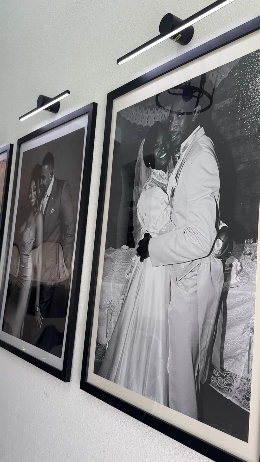 Check out my black love gallery wall! Frames , exact lights & other light options are tagged! 🖤

#LTKHome