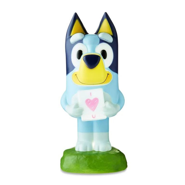 Valentins Day Blow Mold Decor Bluey with Valentines Day Card ,14.17, by Bluey | Walmart (US)