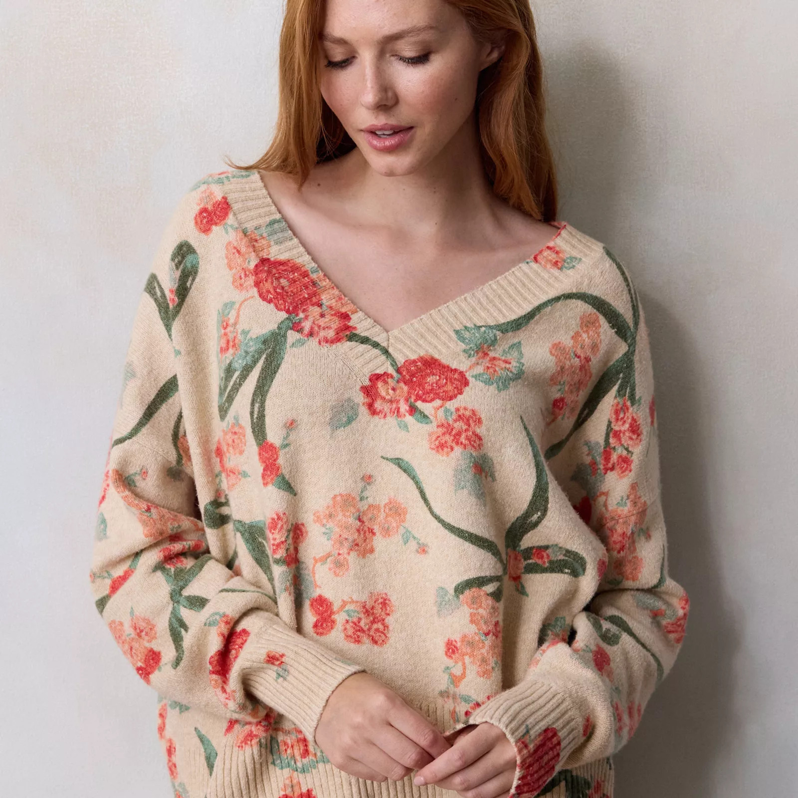 Women's LC Lauren Conrad V-Neck Pullover Sweater | Kohl's