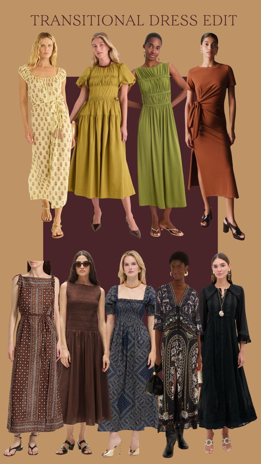 Fall dresses! 🍂 Transitional fall dresses for looking the part while it’s still hot out. Most under $300!

fall wedding guest dresses, fall dresses, fall dress, fall fashion hauls, fall clothes, casual fall dress, fall midi dress, fall maxi dress, brown fall dress, Tuckernuck fall, jcrew fall, hill house home fall

@jcrew @hillhousehome @SEZANE @RIXO @Tuckernuck

#LTKgrwm #LTKootd #LTKSeasonal