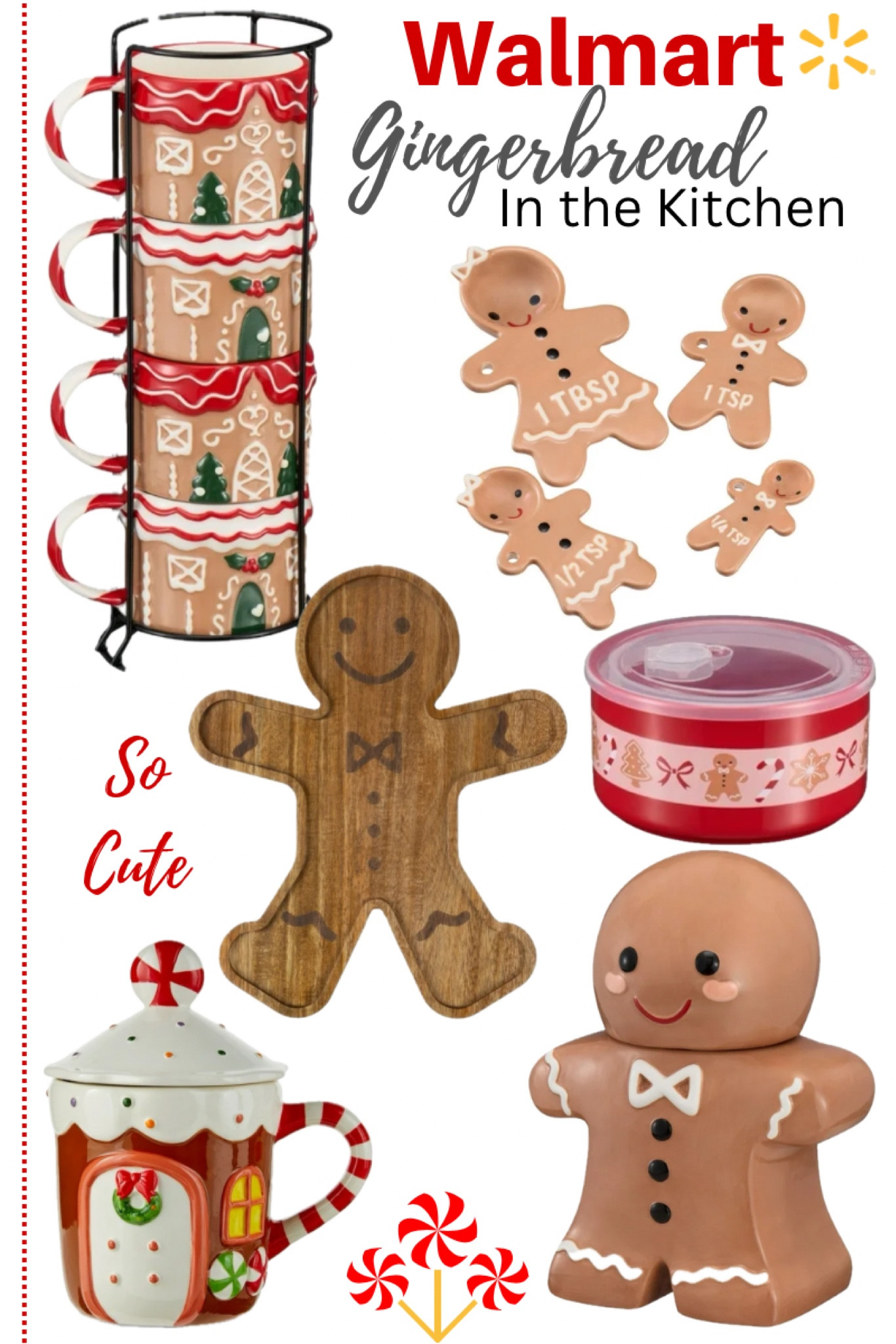 Gingerbread is so on trend this Christmas season! Here are some cute gifts for the kitchen with all the gingerbread Christmas cuteness! Plus, they are all under $10

#LTKGiftGuide #LTKHoliday #LTKSeasonal