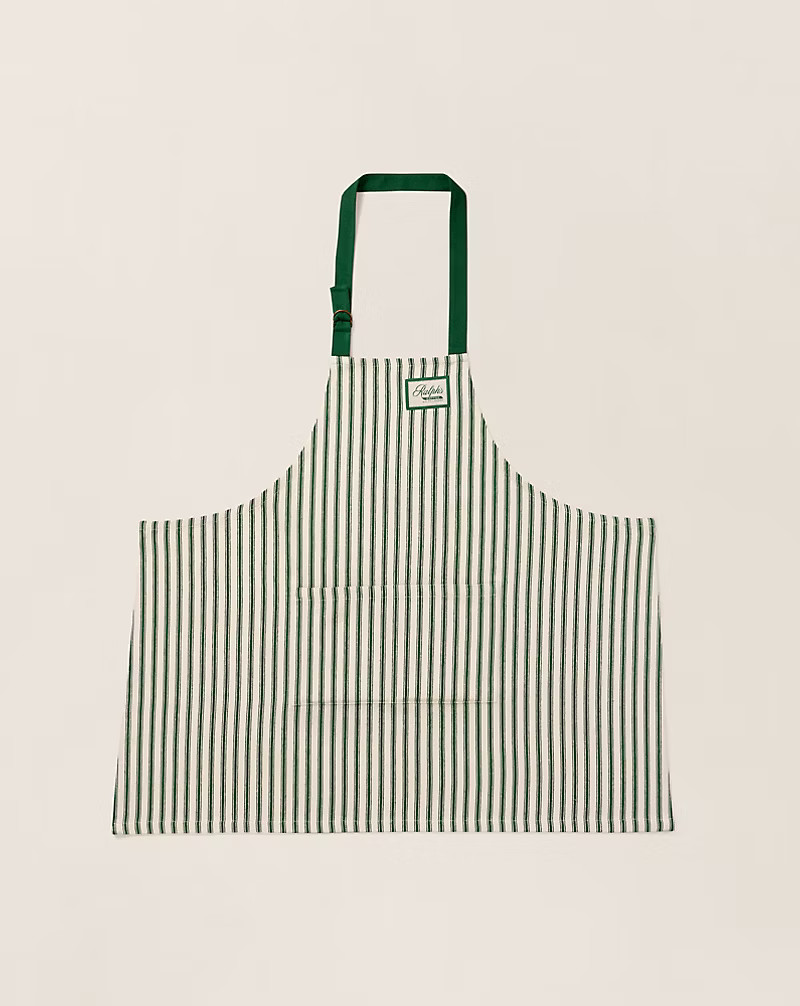 Ralph's Coffee Striped Cotton Apron | Ralph Lauren (UK)
