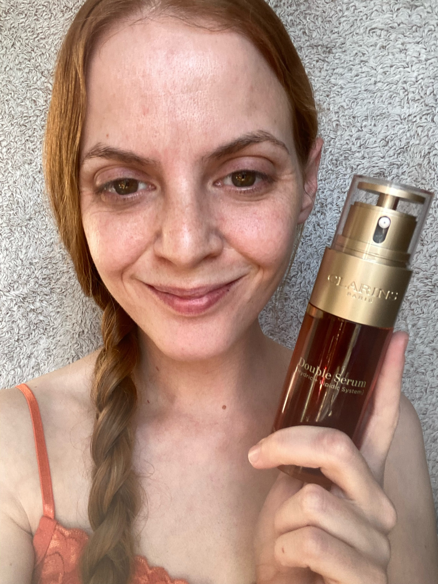 Clarins Double Serum!! Double the serums = double the benefits!! I try ALOT of face serums and this one is definitely at the top of my list. Plumping and smoothing my way to better skin! 

#LTKfindsunder100 #LTKbeauty #LTKxSephora