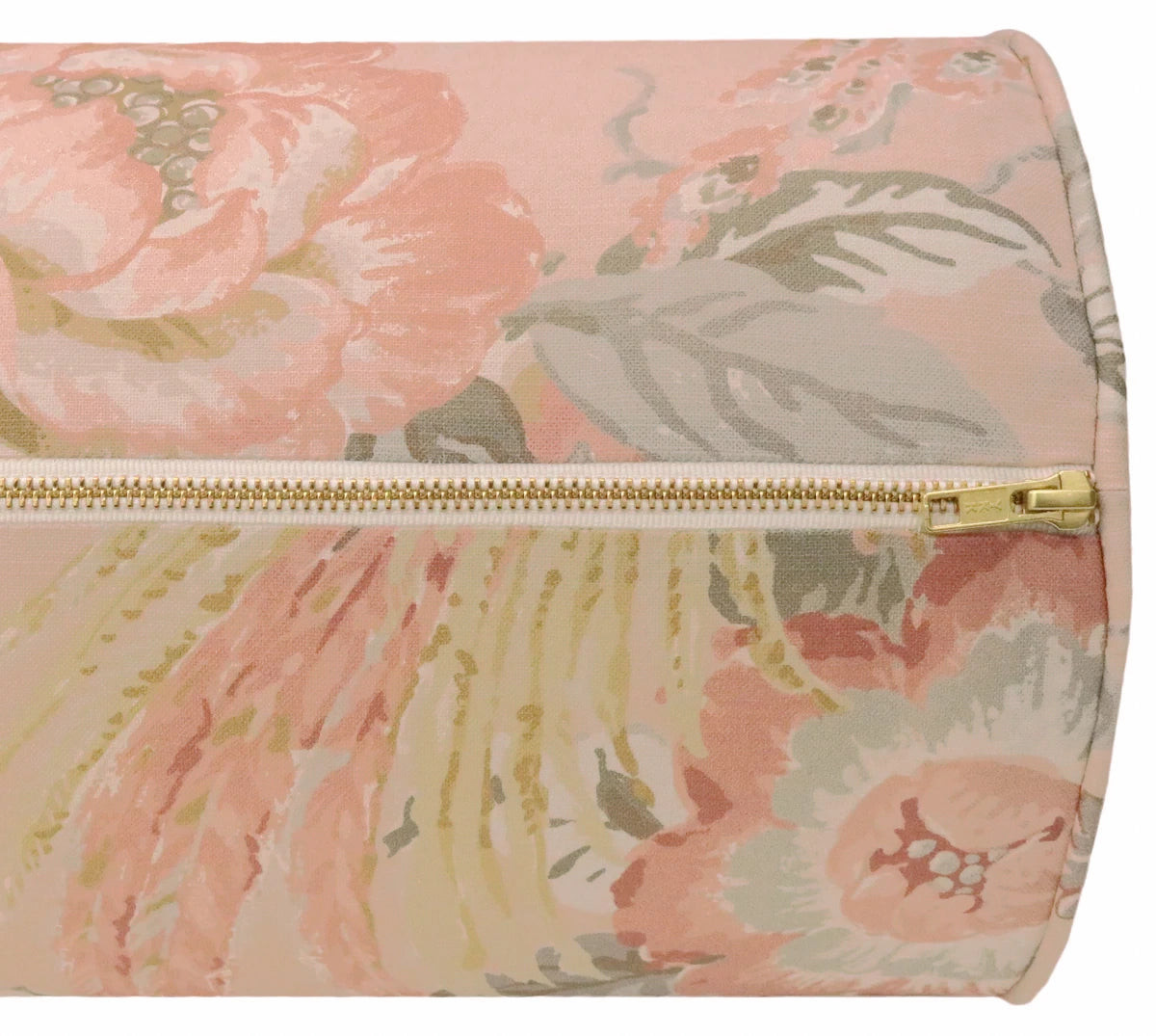 THE BOLSTER :: FLORAL AVIARY PRINT // BLUSH | LITTLE DESIGN COMPANY
