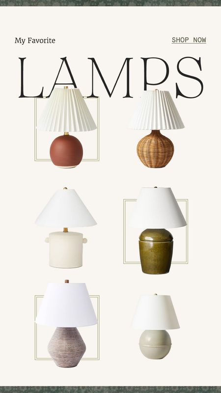 My favorite lamps at the moment! Target has so many good ones lately 

#LTKhome