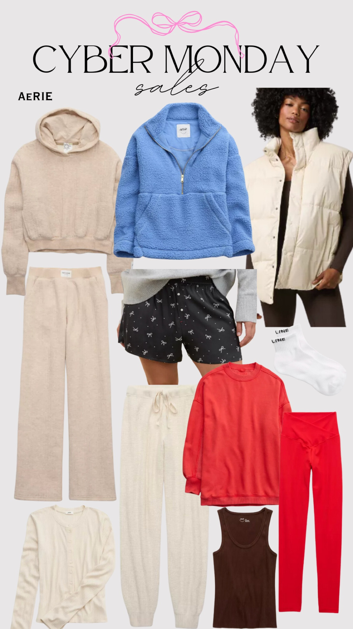 Cyber Monday sales! Aerie 40-60% off! 

#LTKHoliday #LTKCyberWeek #LTKSeasonal