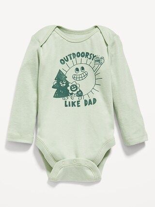 Unisex Long-Sleeve Graphic Bodysuit for Baby | Old Navy (US)