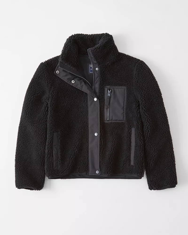 Sherpa Full-Zip | Abercrombie & Fitch US & UK