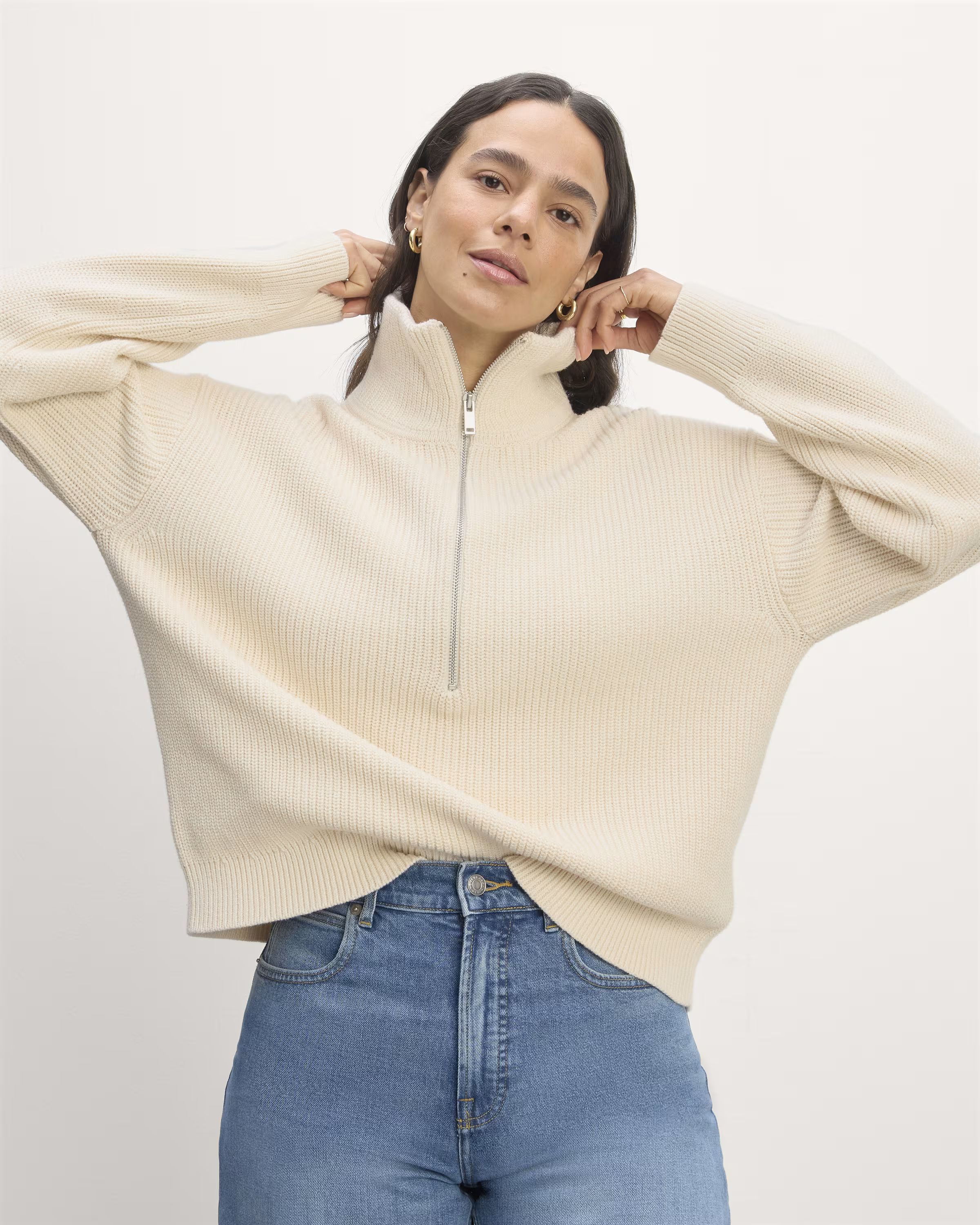 The Half-Zip in Everyday Cotton | Everlane