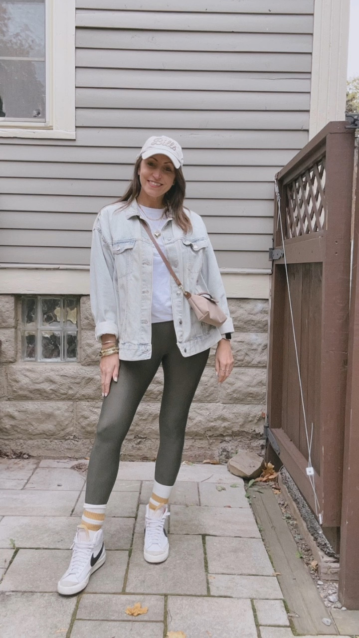 Casual style for fall - styling Spanx leggings with Target finds! #spanx #fallstyle #target #targetstyle 

#LTKCyberWeek #LTKGiftGuide #LTKSaleAlert