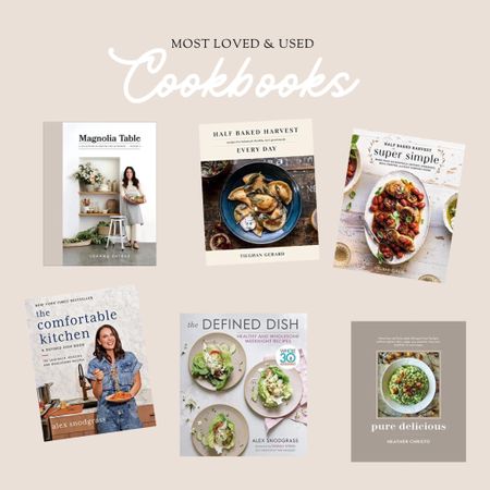 Our most loved & used cookbooks! 

#LTKhome #LTKfamily