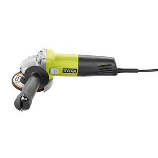 RYOBI 5.5 Amp Corded 4-1/2 in. Angle Grinder AG4031G - The Home Depot | The Home Depot