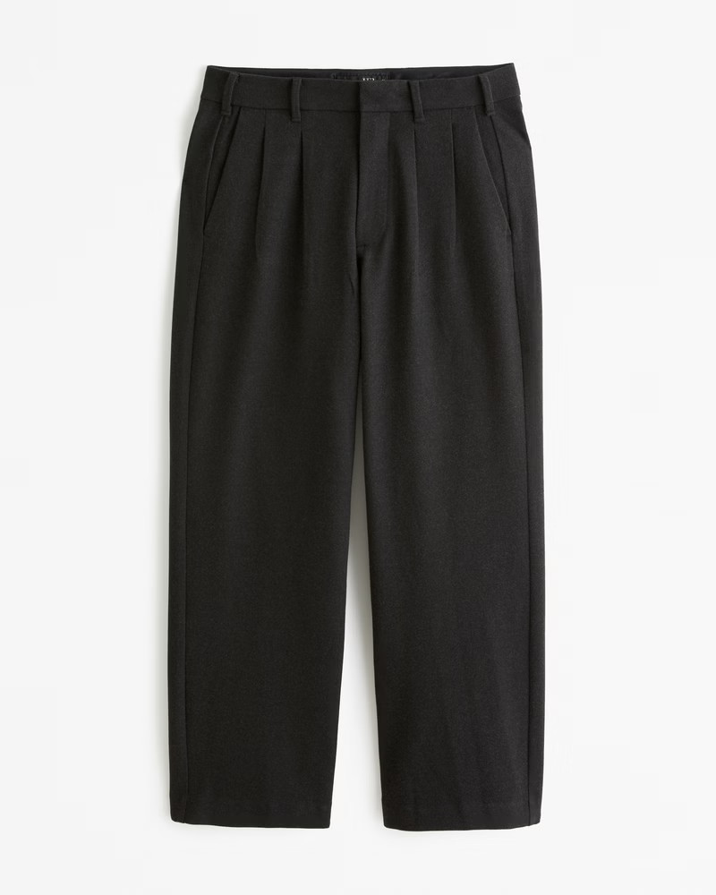 Double Pleated Trouser | Abercrombie & Fitch (UK)