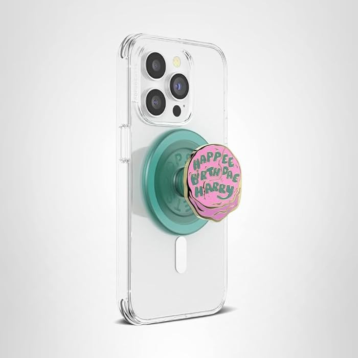 PopSockets Phone Grip for MagSafe with Kickstand, Magnetic Stand, Swappable Top, Secure Hold for ... | Amazon (US)