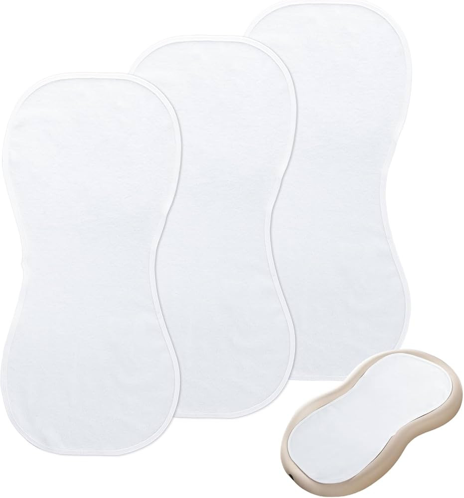 Changing Pad Liner (Pack of 3) Compatible with Keekaroo Peanut Changer, Reusable Changing Pads Co... | Amazon (US)