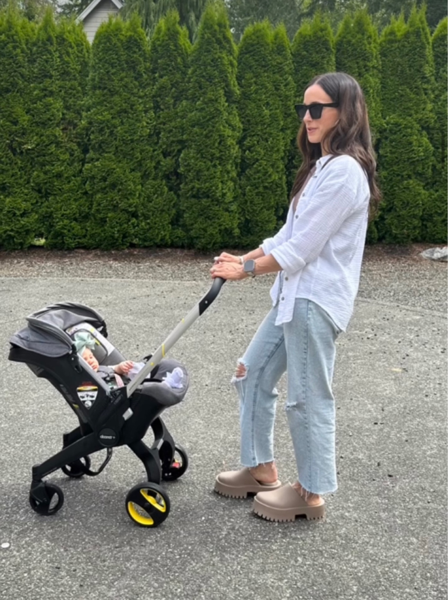 What’s my #1 must have baby product? 
Hands down, the DOONA! This thing has made my life SO much easier when I’m running around with Ella. I cannot imagine how nice it’d be to have this bad boy when traveling too! 

#LTKtravel #LTKbaby #LTKfamily
