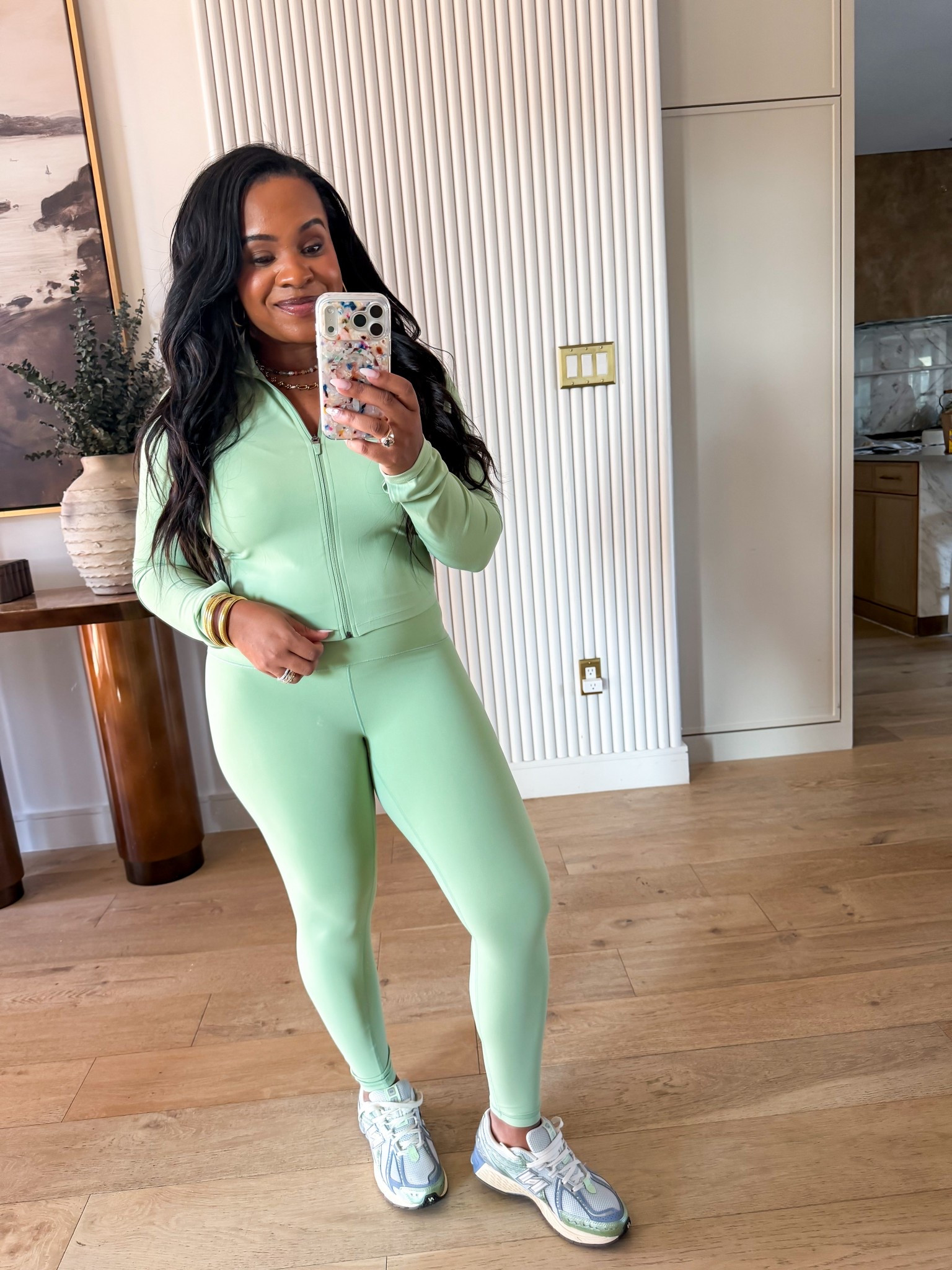 Old Navy activewear set that is 50% off!✨ Love this green for spring but also linking additional colors. 

#LTKgrwm #LTKootd #LTKSaleAlert