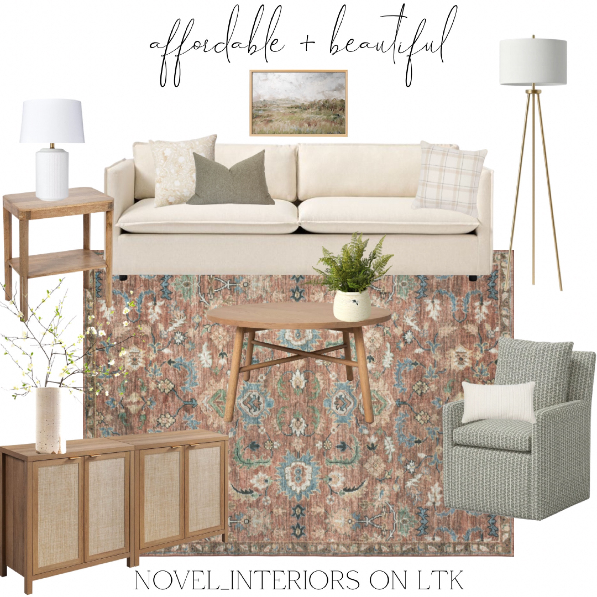 Let’s talk pretty + affordable! High design living space. Low cost! Some amazing bargains  

#LTKfamily #LTKhome #LTKitbag