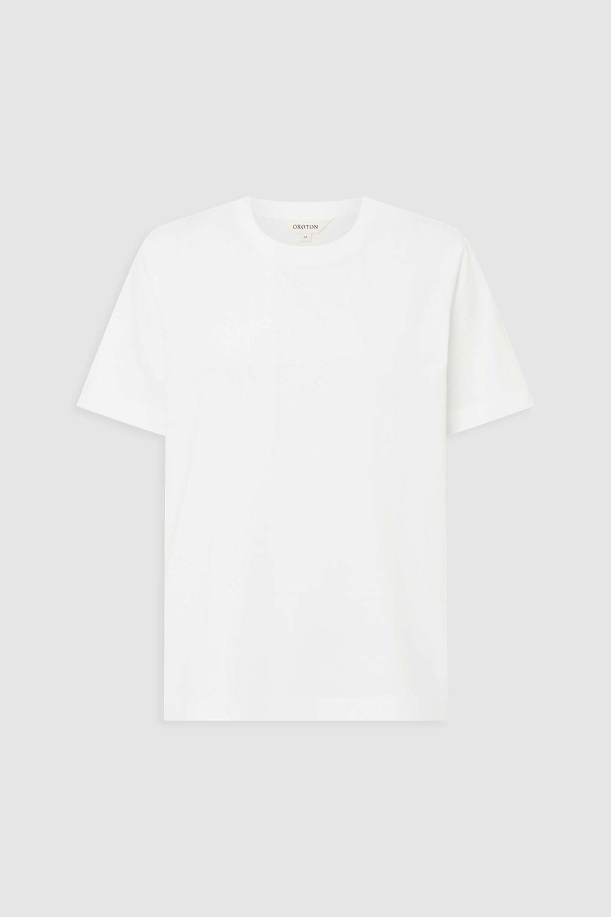 Maggie Classic Tee - White | | Oroton