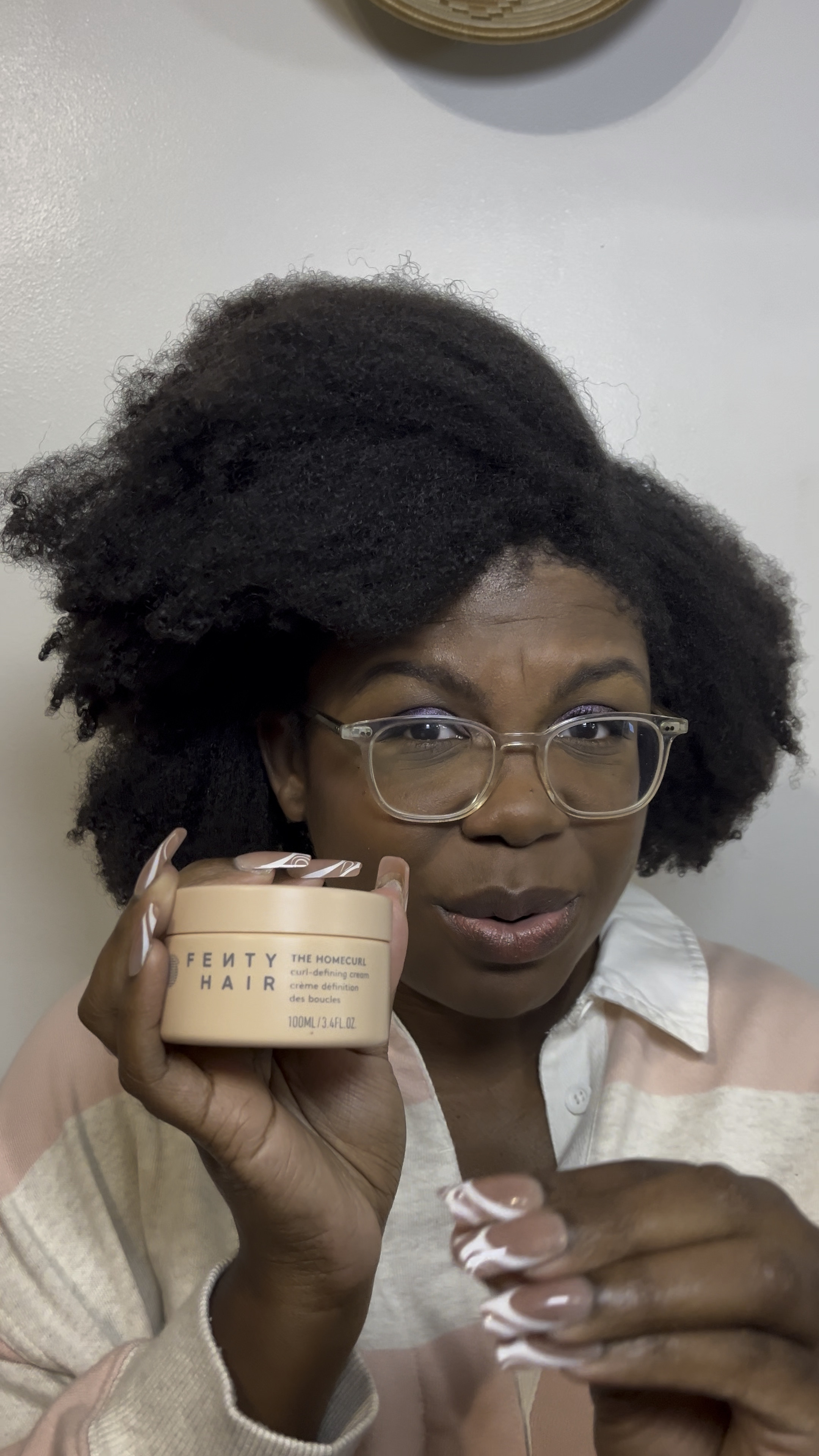 First impression of the Fenty Beauty by Rihanna The Homecurl Curl-Defining Styling Cream

#LTKVideo #LTKFindsUnder50 #LTKBeauty