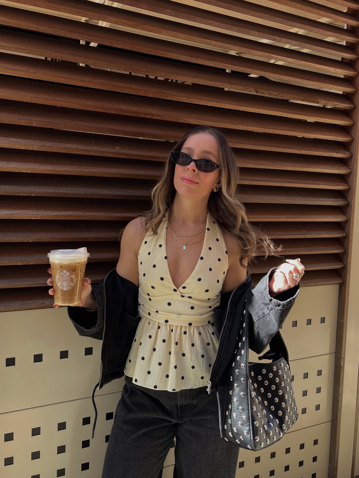 butter yellow +/- polka dots = my spring uniform 🌼🧈 oh, and studs totally count as polka dots too ⚫️⚪️

#springoutfit #ootd #springfashion #outfitinspo #casualoutfit