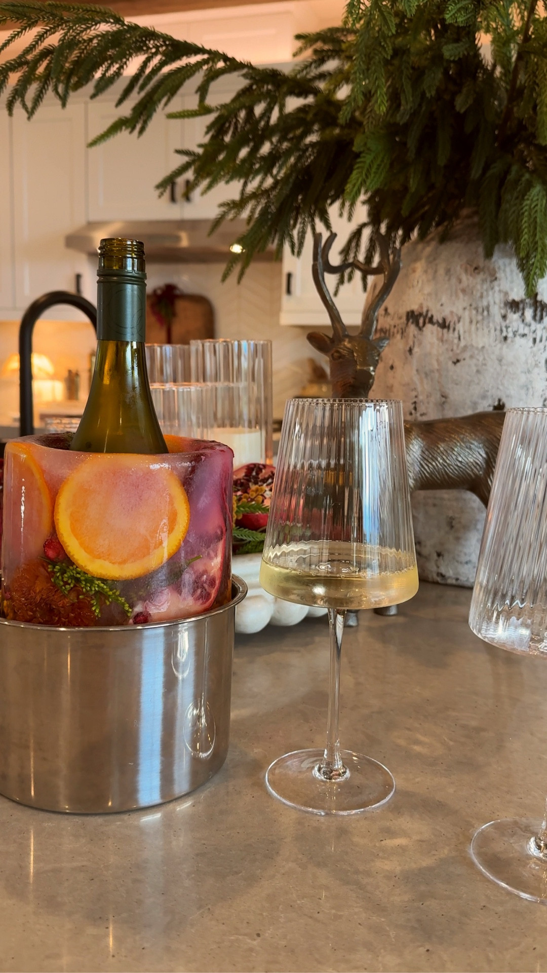 Looking for something unique to add to your hostess toolbox? Check out this inexpensive mold to create one-of-a-kind bottle chiller mold! ❤️ #christmas 

#LTKSeasonal #LTKGiftGuide #LTKHoliday