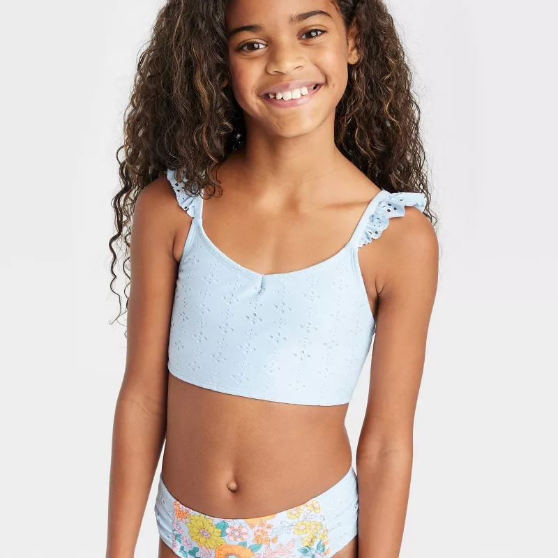 Girls' Wildflower Fun Bikini Set - Cat & Jack™ | Target