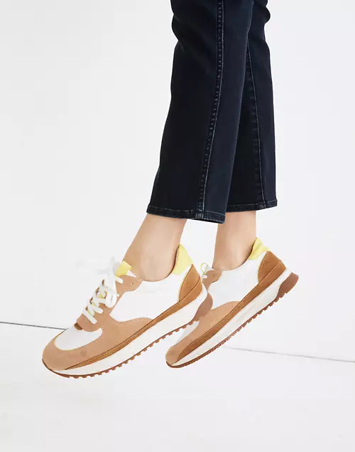 Kickoff Trainer Sneakers in Leather and Suede | Madewell