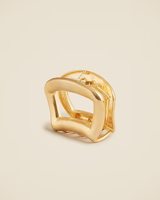 Metallic claw hair clip | J. Crew US
