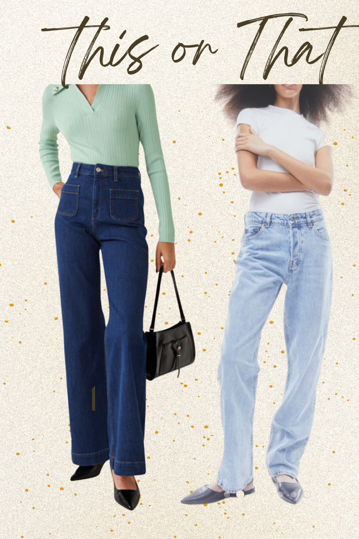 Which denim is more you? 👖

#LTKunder100 #LTKSale #LTKstyletip