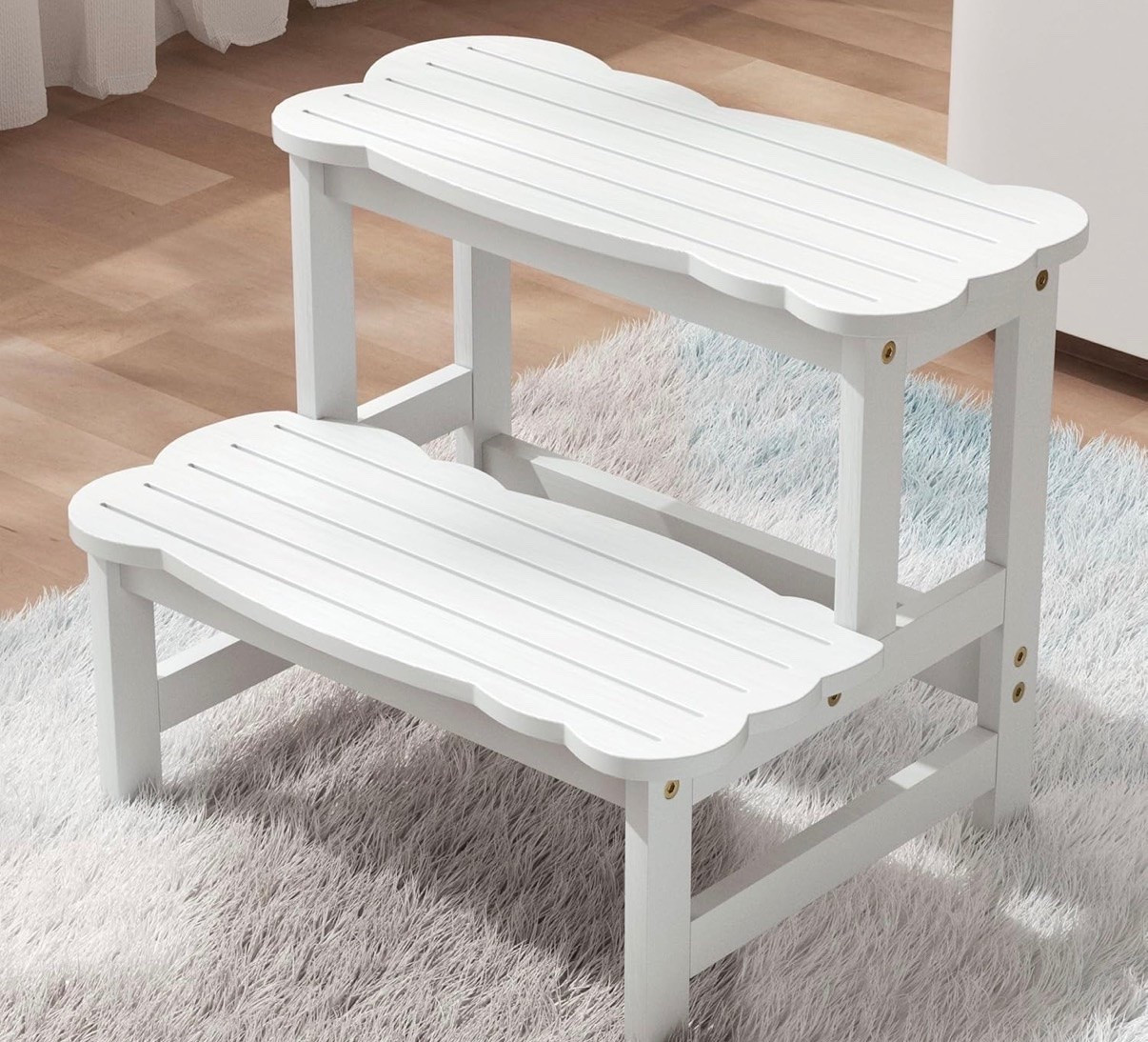 The cutest scalloped step stool for the girl’s bedroom! ONLY $26!

#LTKmomlife #LTKBaby #LTKKids